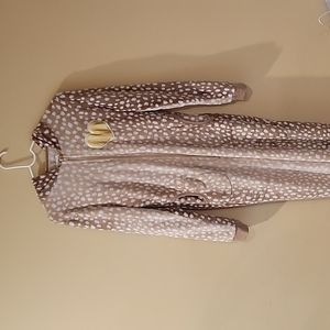Deer adult onesie size medium